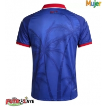 Camiseta Haití Primera Equipación para mujer Mundial 2026 manga corta